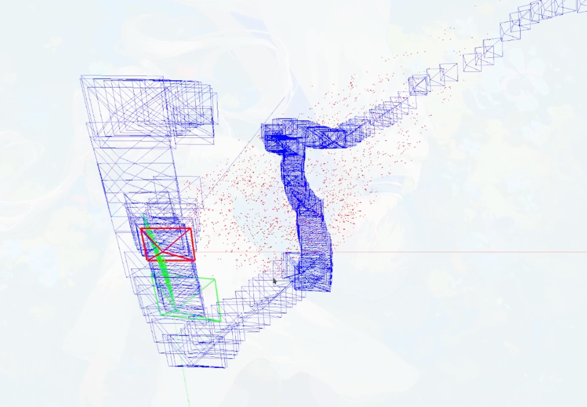 Camera trajectory and sparse point-cloud reconstruction